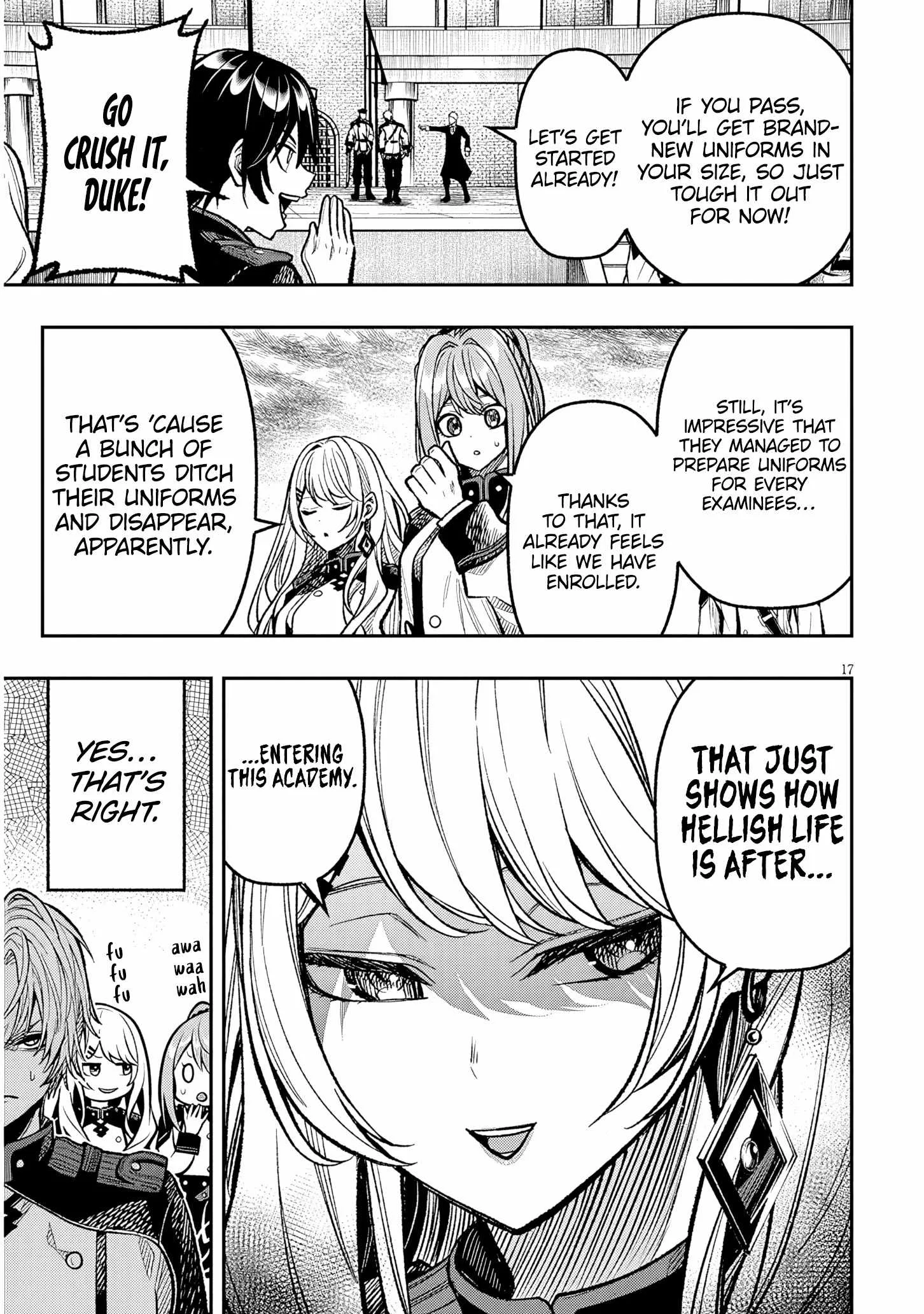 Taida na Akujoku Kizoku ni Tensei shita Ore, Scenario o Bukkowashitara Kikakugai no Maryoku de Saikyou ni Natta Chapter 6 page 17