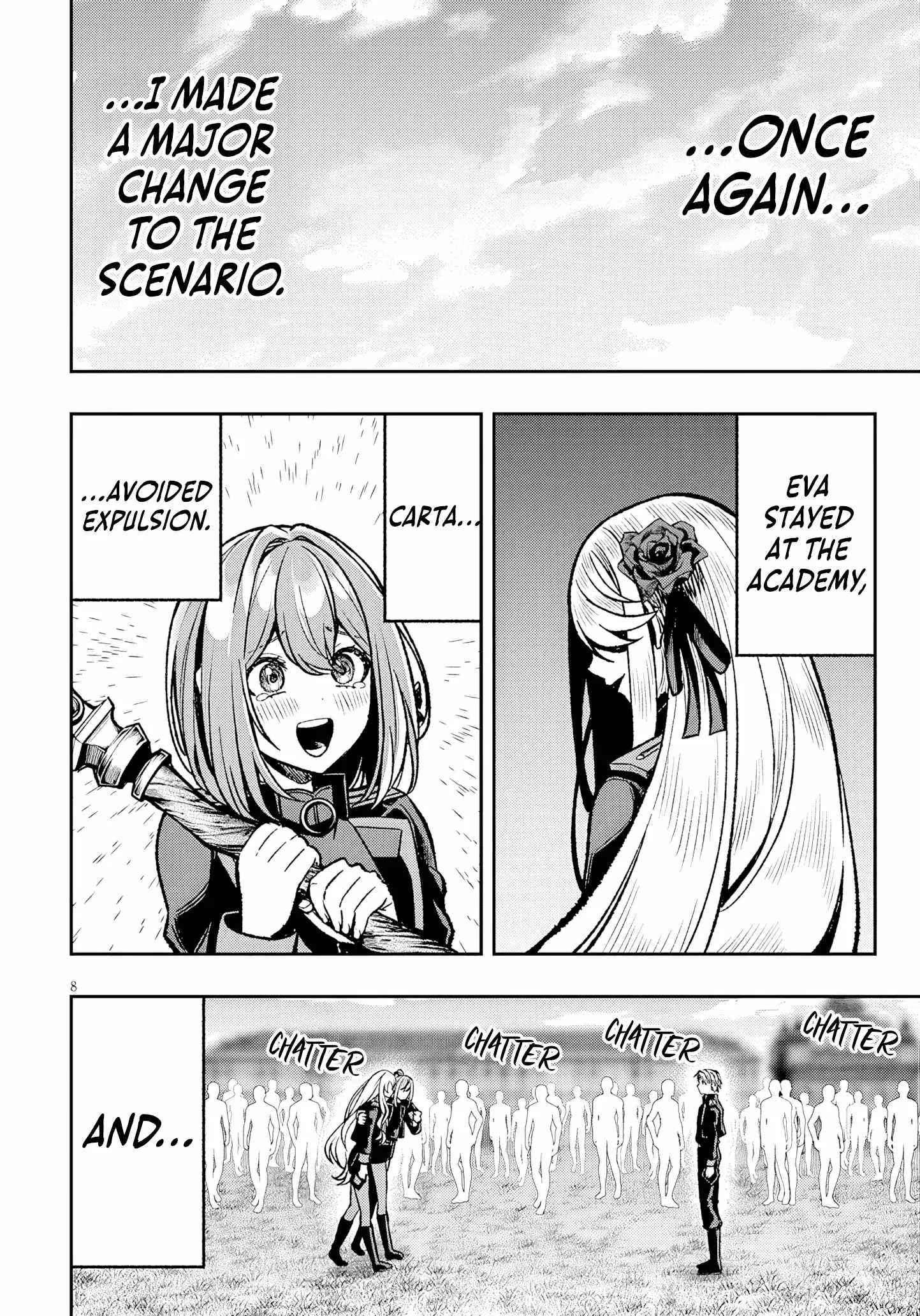 Taida na Akujoku Kizoku ni Tensei shita Ore, Scenario o Bukkowashitara Kikakugai no Maryoku de Saikyou ni Natta Chapter 13 page 8