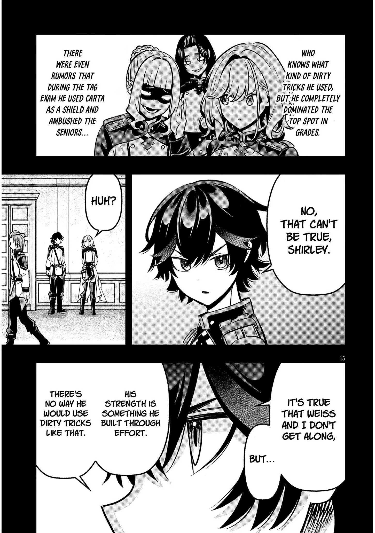 Taida na Akujoku Kizoku ni Tensei shita Ore, Scenario o Bukkowashitara Kikakugai no Maryoku de Saikyou ni Natta Chapter 20.1 page 15
