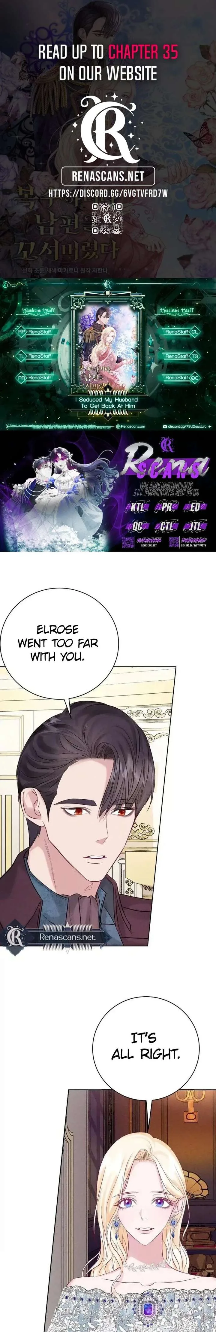 In an Attempt to Get Revenge, I Seduced My Husband Chapter 24 page 1