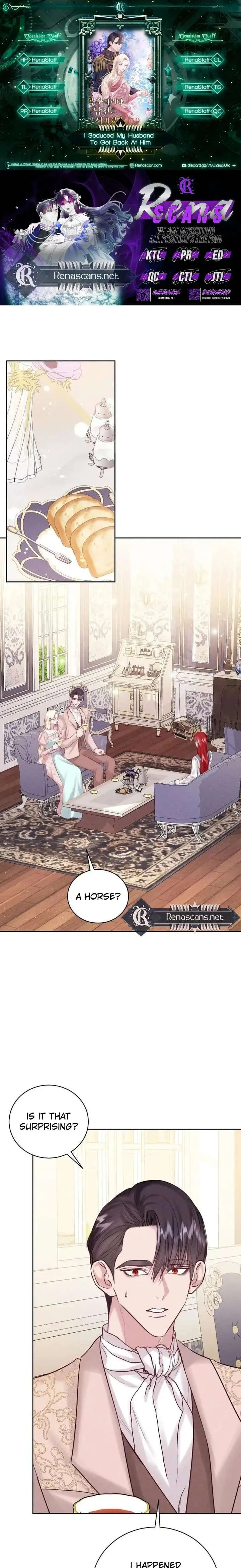 In an Attempt to Get Revenge, I Seduced My Husband Chapter 32 page 1