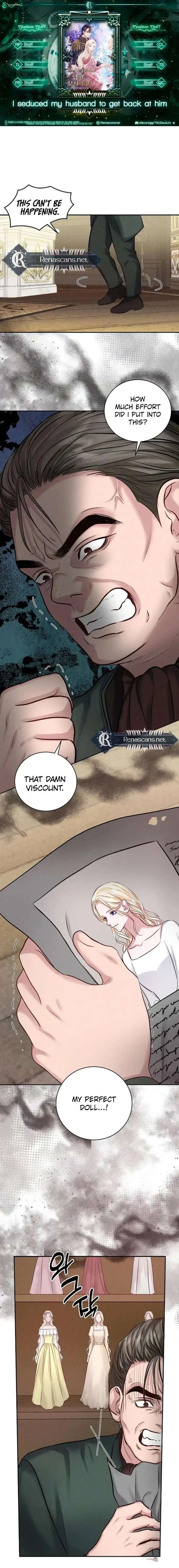 In an Attempt to Get Revenge, I Seduced My Husband Chapter 29 page 1