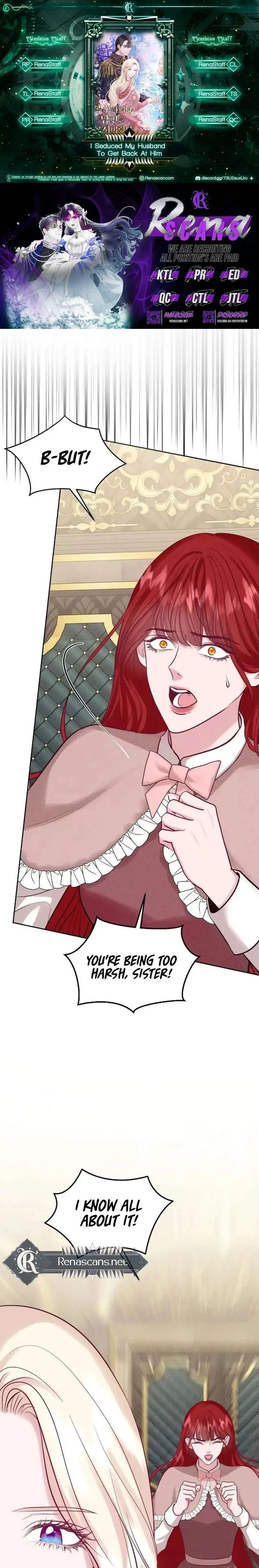 In an Attempt to Get Revenge, I Seduced My Husband Chapter 35 page 1
