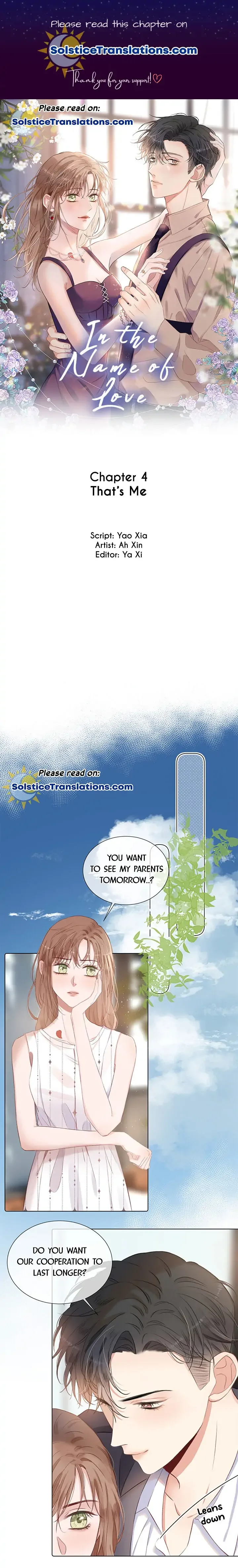 In the Name of Love Chapter 4 page 2