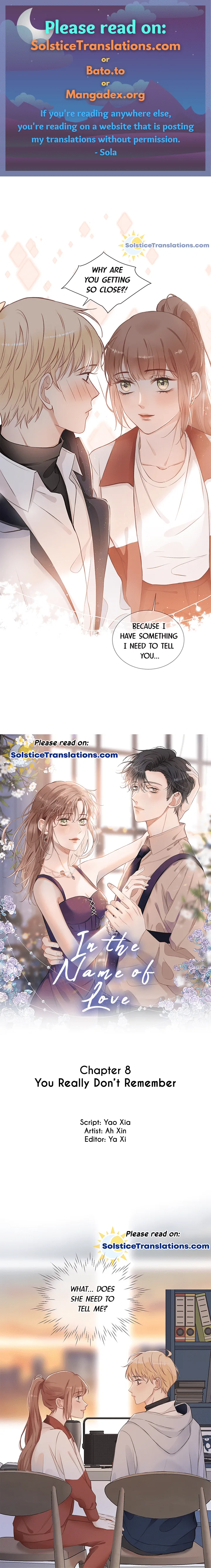 In the Name of Love Chapter 8 page 2