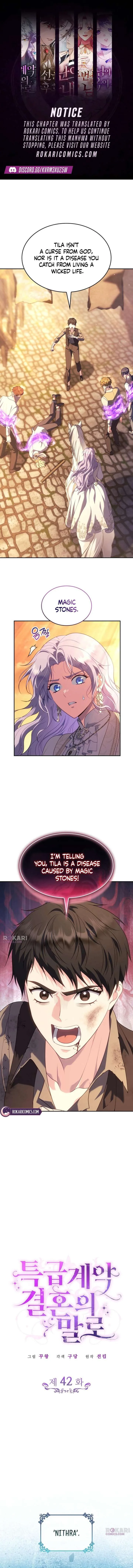 In the Name of Special Contract Marriage Chapter 42 page 1