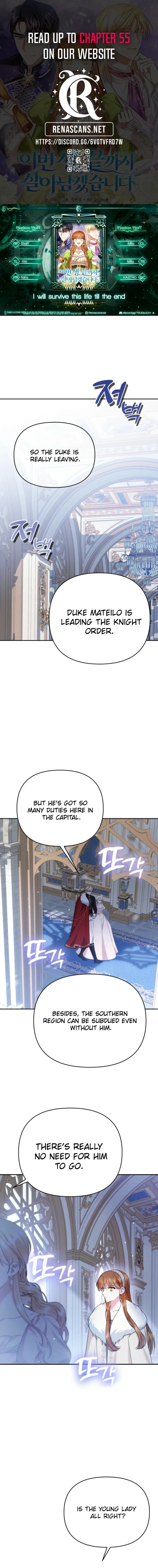 In This Life, I Will Survive Until the End Chapter 50 page 2