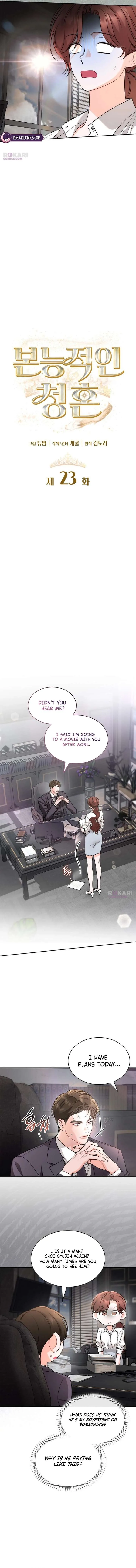 Instinctive Proposal Chapter 23 page 6