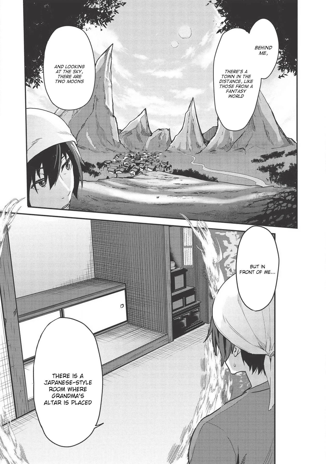Itsudemo Jitaku Ni Kaerareru Ore Wa, Isekai De Gyoushounin O Hajimemashita Chapter 1 page 7