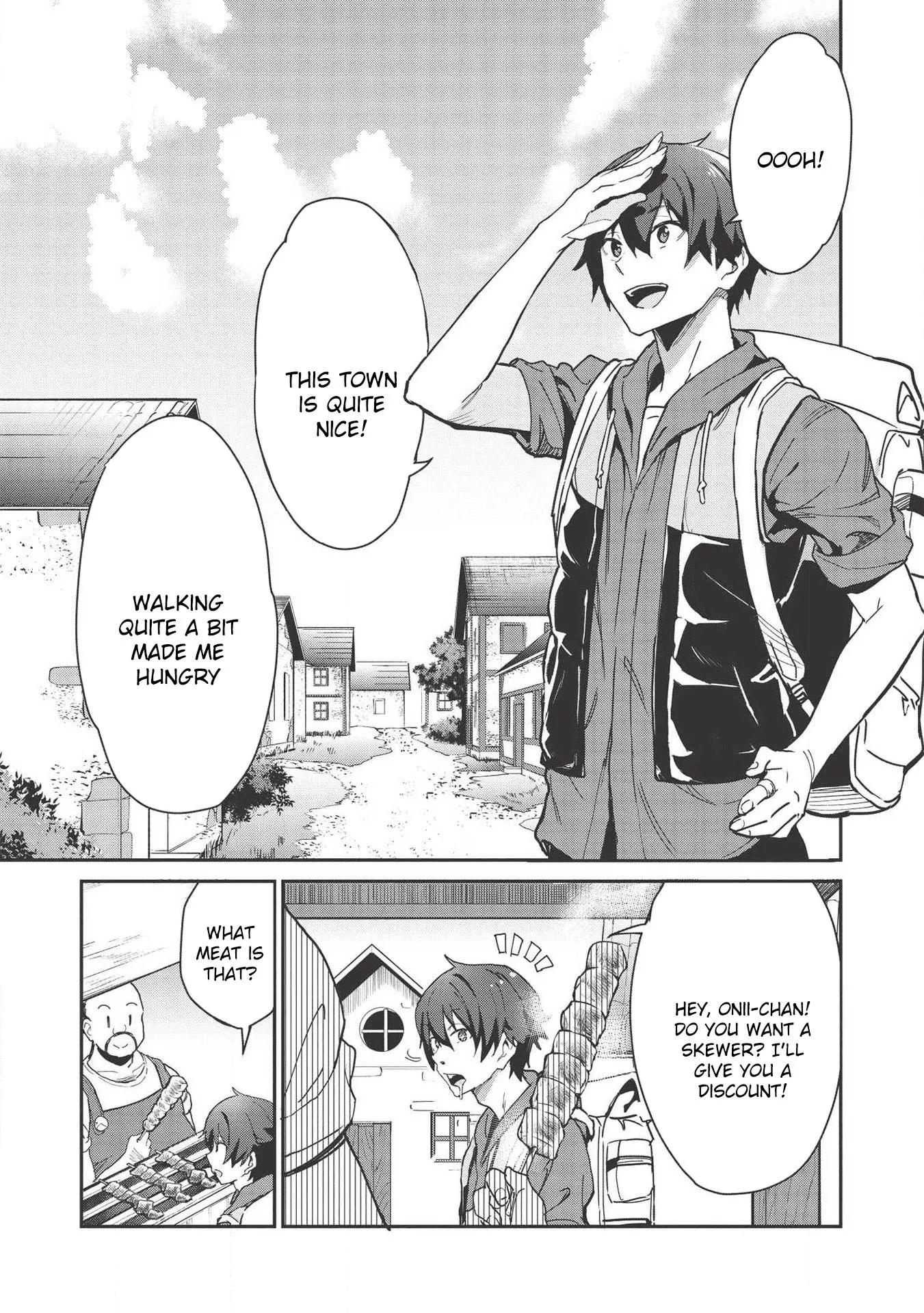 Itsudemo Jitaku Ni Kaerareru Ore Wa, Isekai De Gyoushounin O Hajimemashita Chapter 1 page 17