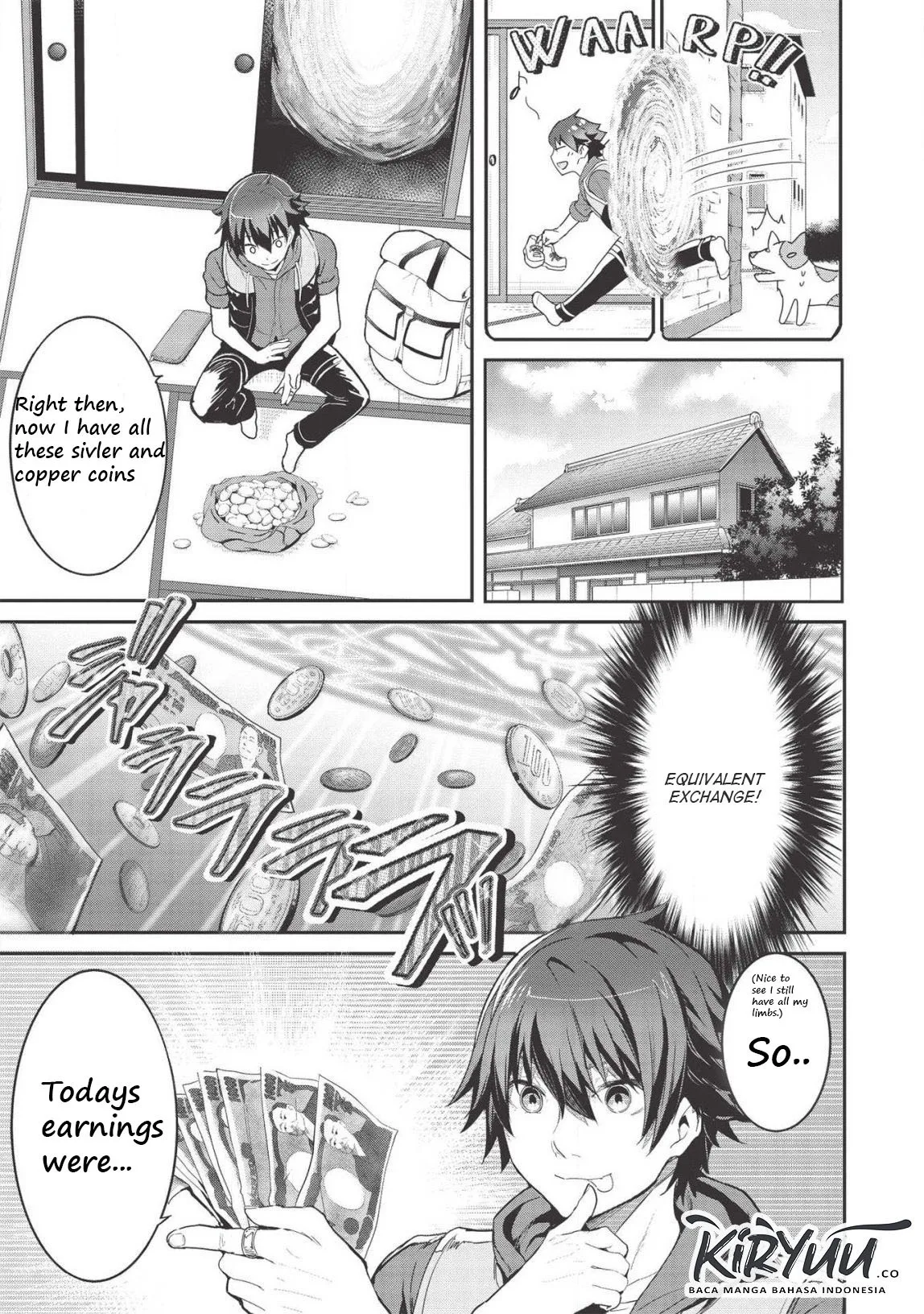 Itsudemo Jitaku Ni Kaerareru Ore Wa, Isekai De Gyoushounin O Hajimemashita Chapter 3.5 page 3