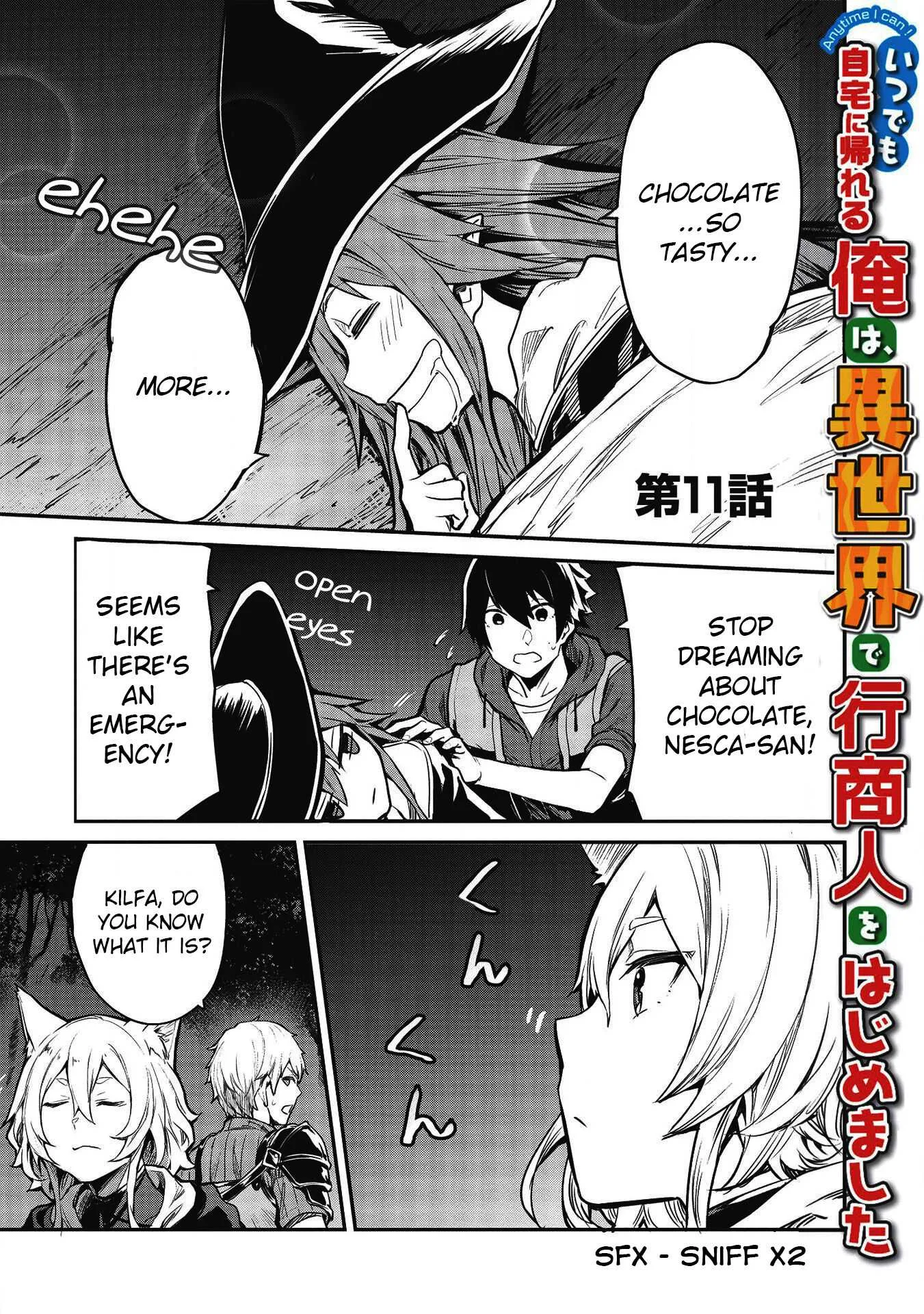 Itsudemo Jitaku Ni Kaerareru Ore Wa, Isekai De Gyoushounin O Hajimemashita Chapter 11 page 2