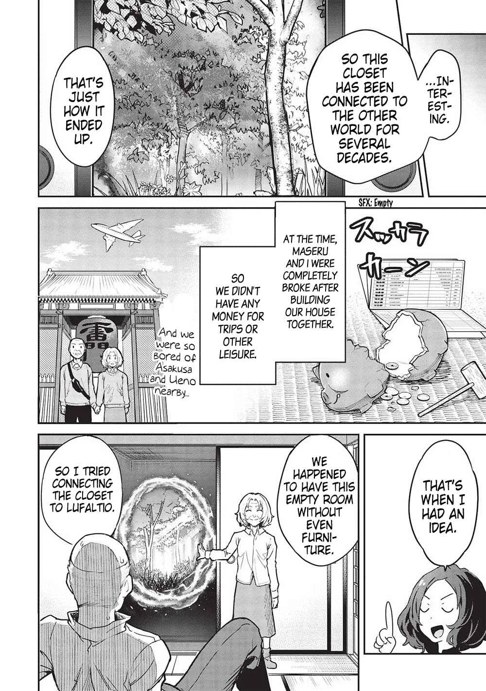 Itsudemo Jitaku Ni Kaerareru Ore Wa, Isekai De Gyoushounin O Hajimemashita Chapter 38 page 9