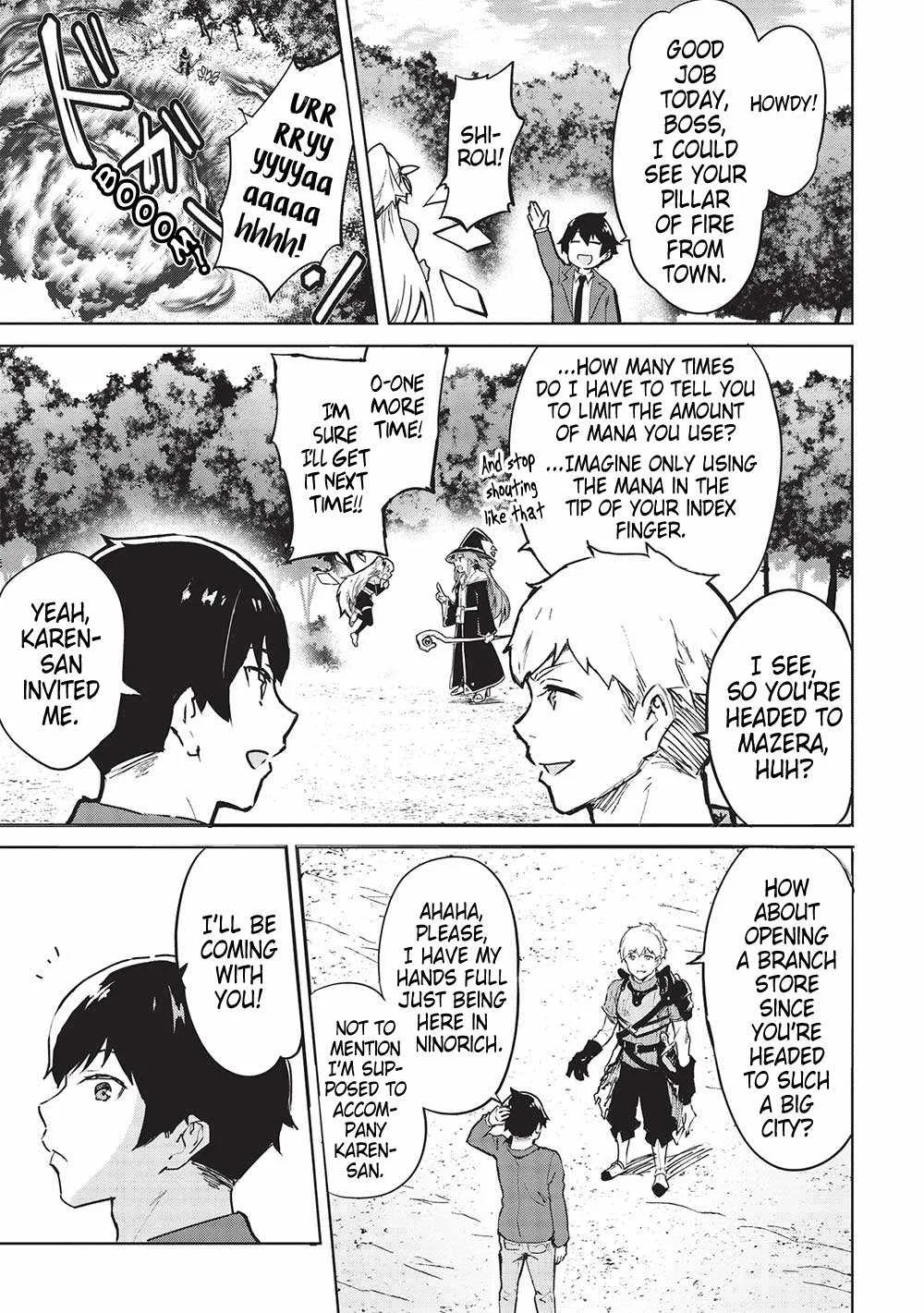 Itsudemo Jitaku Ni Kaerareru Ore Wa, Isekai De Gyoushounin O Hajimemashita Chapter 41 page 5
