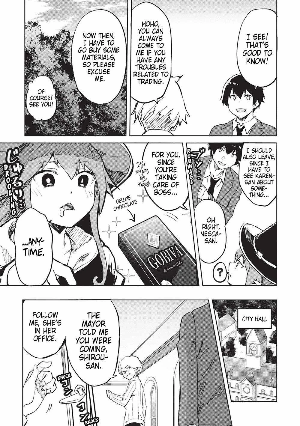 Itsudemo Jitaku Ni Kaerareru Ore Wa, Isekai De Gyoushounin O Hajimemashita Chapter 41 page 9