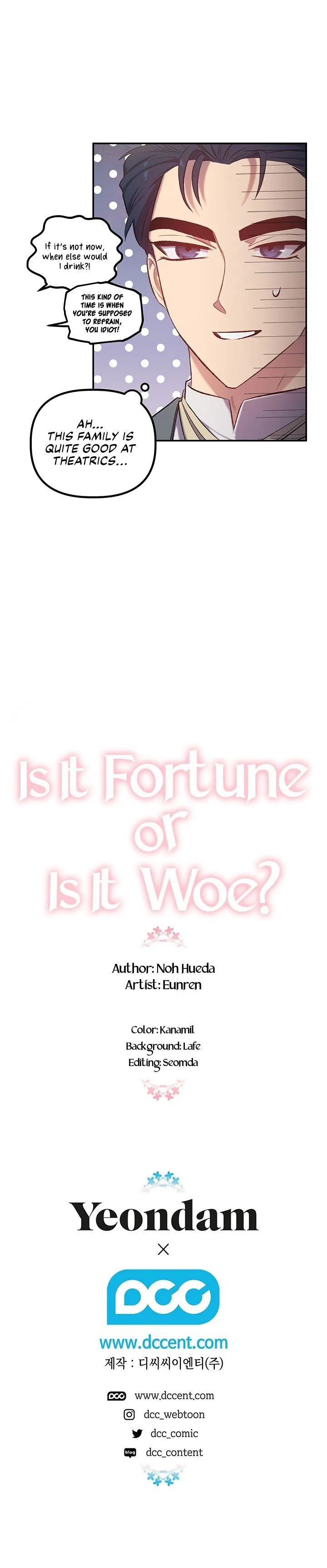 Is It a Fortune or Is It a Woe? Chapter 14 page 22
