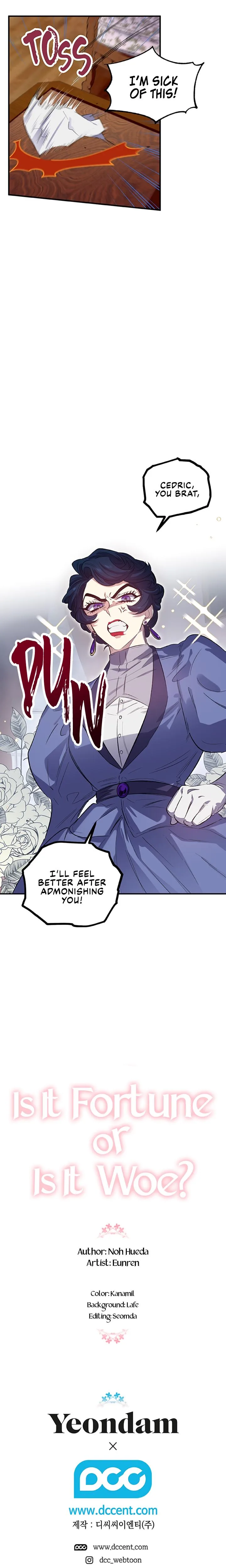Is It a Fortune or Is It a Woe? Chapter 17 page 17