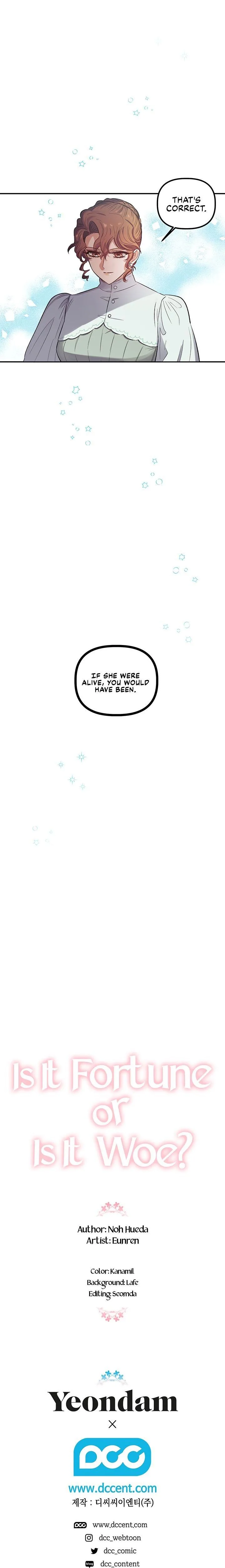 Is It a Fortune or Is It a Woe? Chapter 21 page 18