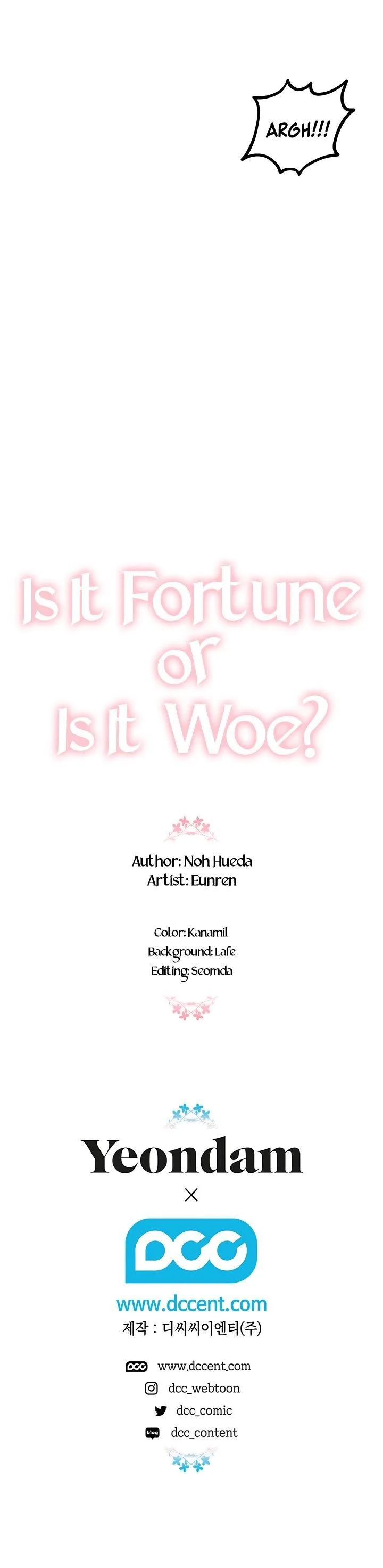 Is It a Fortune or Is It a Woe? Chapter 25 page 16