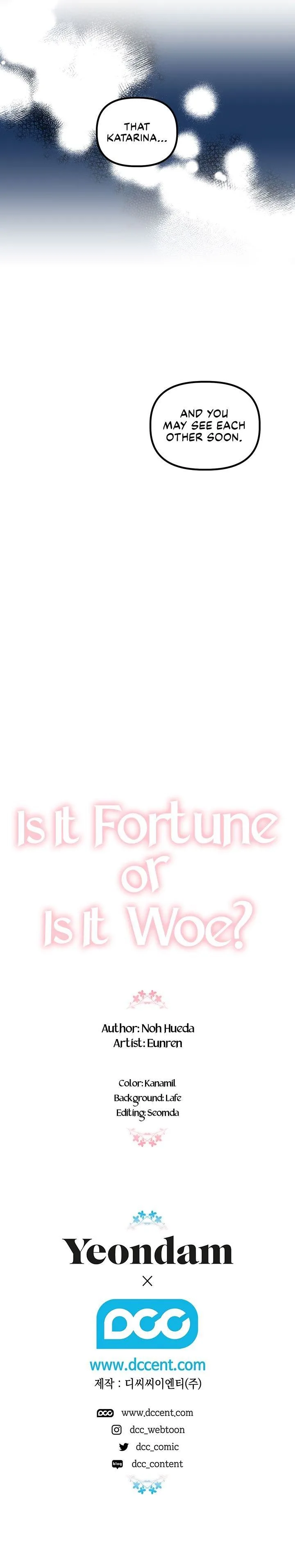 Is It a Fortune or Is It a Woe? Chapter 26 page 16