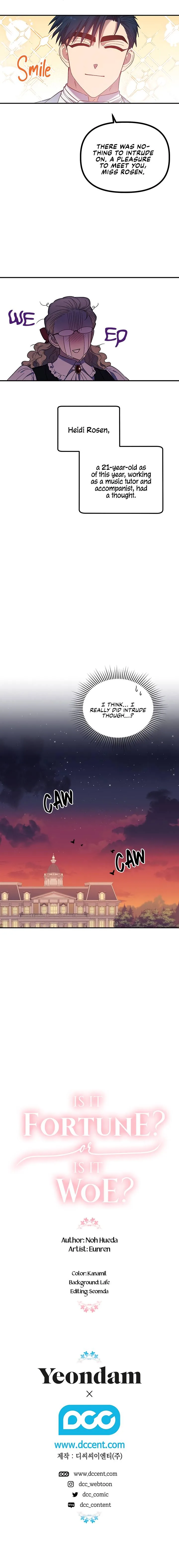 Is It a Fortune or Is It a Woe? Chapter 32 page 13