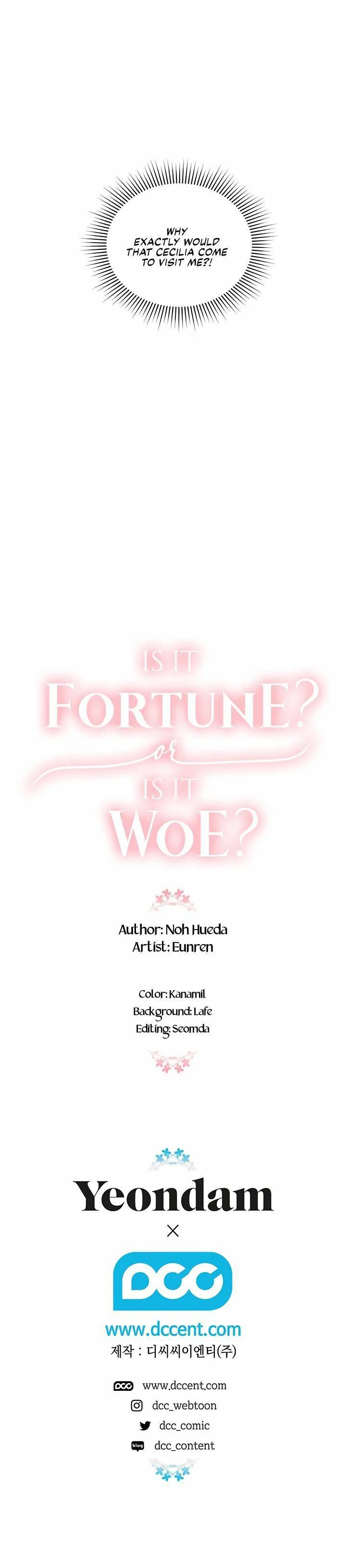 Is It a Fortune or Is It a Woe? Chapter 36 page 14
