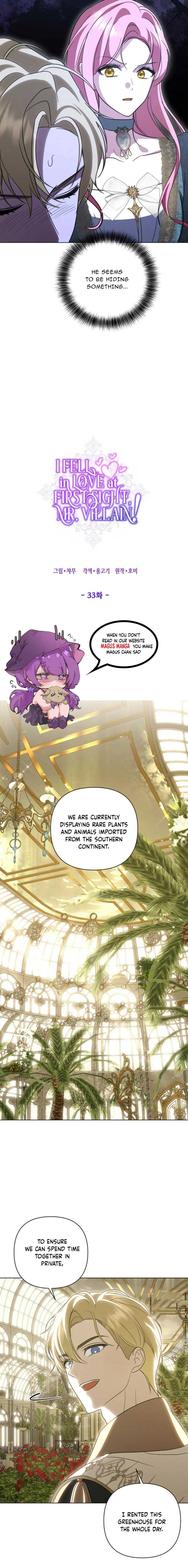 It Was Love at First Sight, Mr. Villain! Chapter 33 page 12