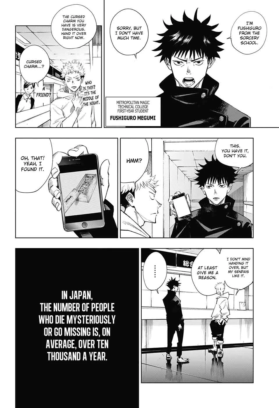 JUJUTSU KAISEN Chapter 1 page 22