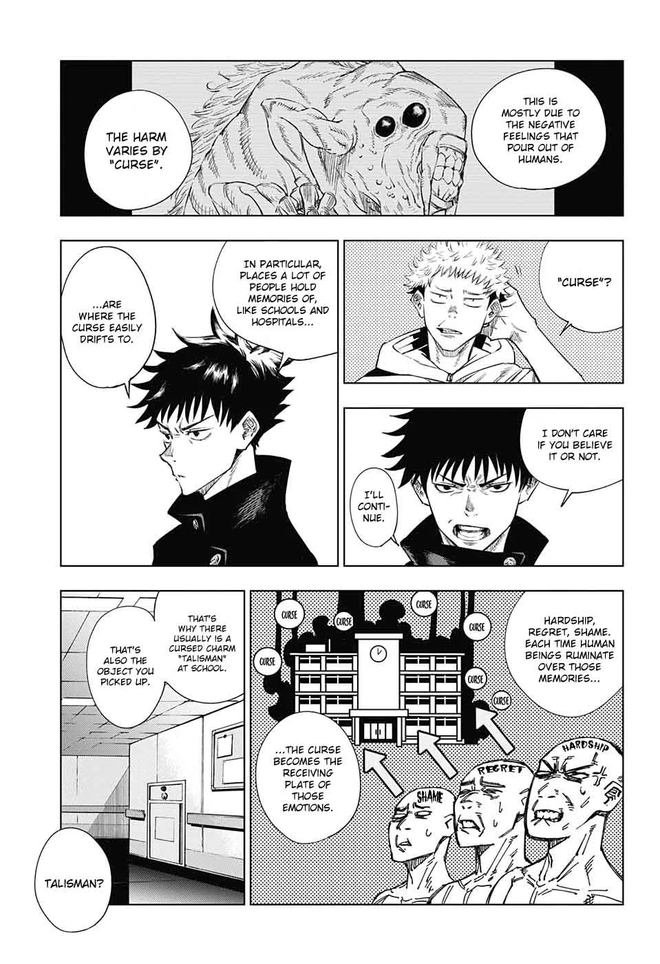 JUJUTSU KAISEN Chapter 1 page 23