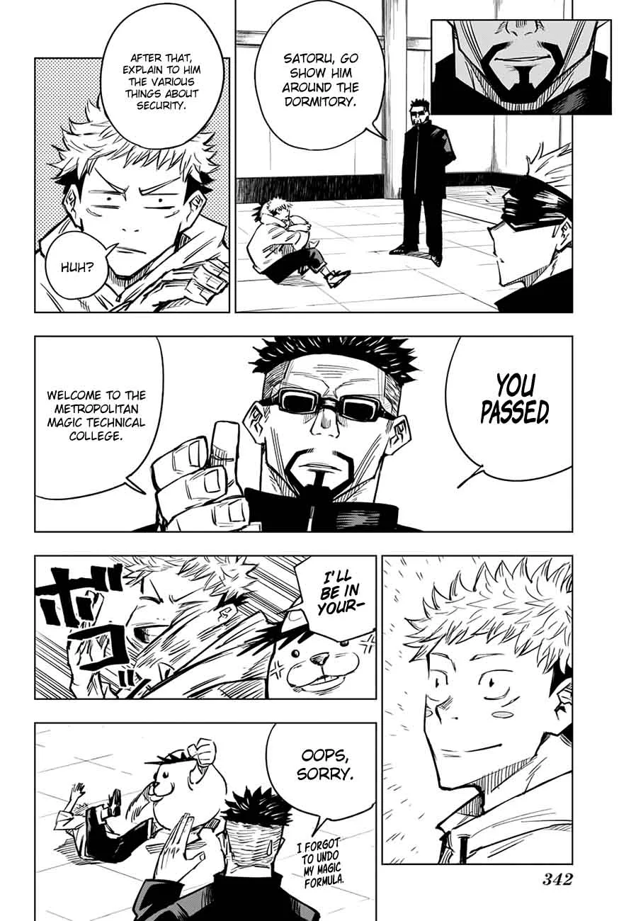 JUJUTSU KAISEN Chapter 3 page 18