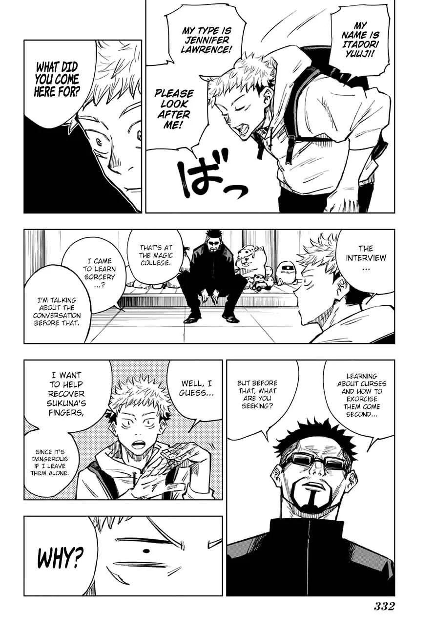 JUJUTSU KAISEN Chapter 3 page 8