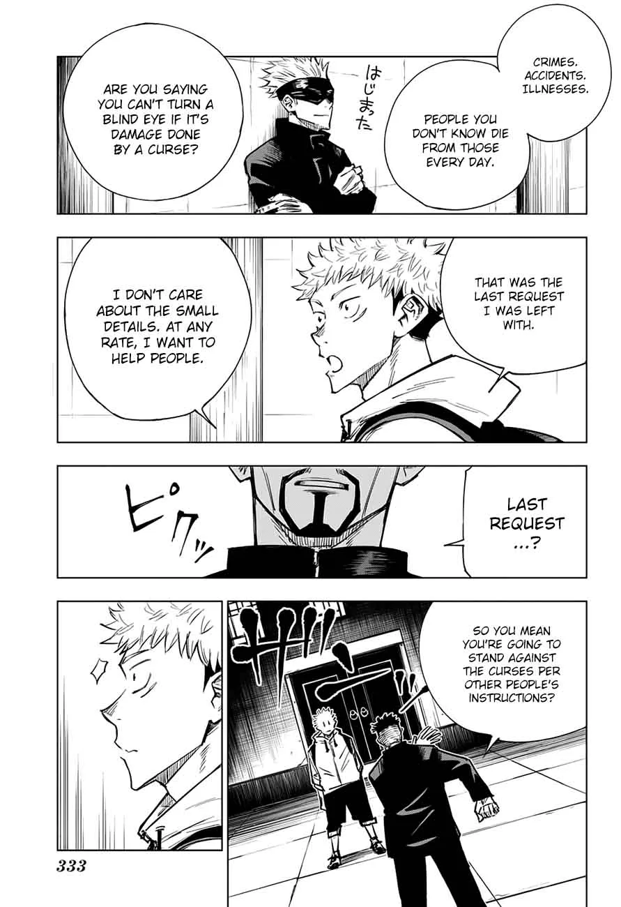 JUJUTSU KAISEN Chapter 3 page 9