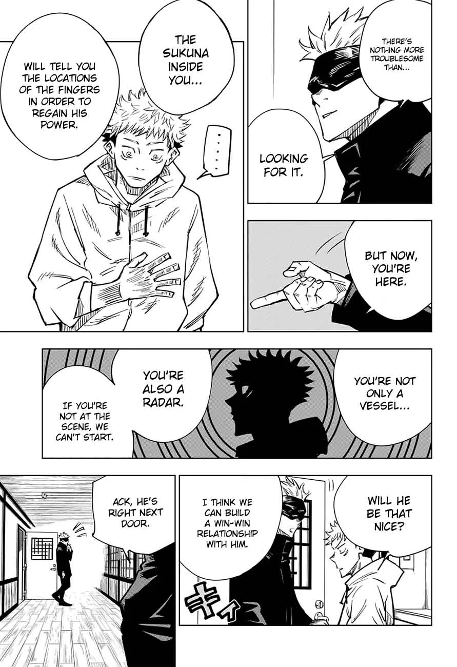 JUJUTSU KAISEN Chapter 3 page 21