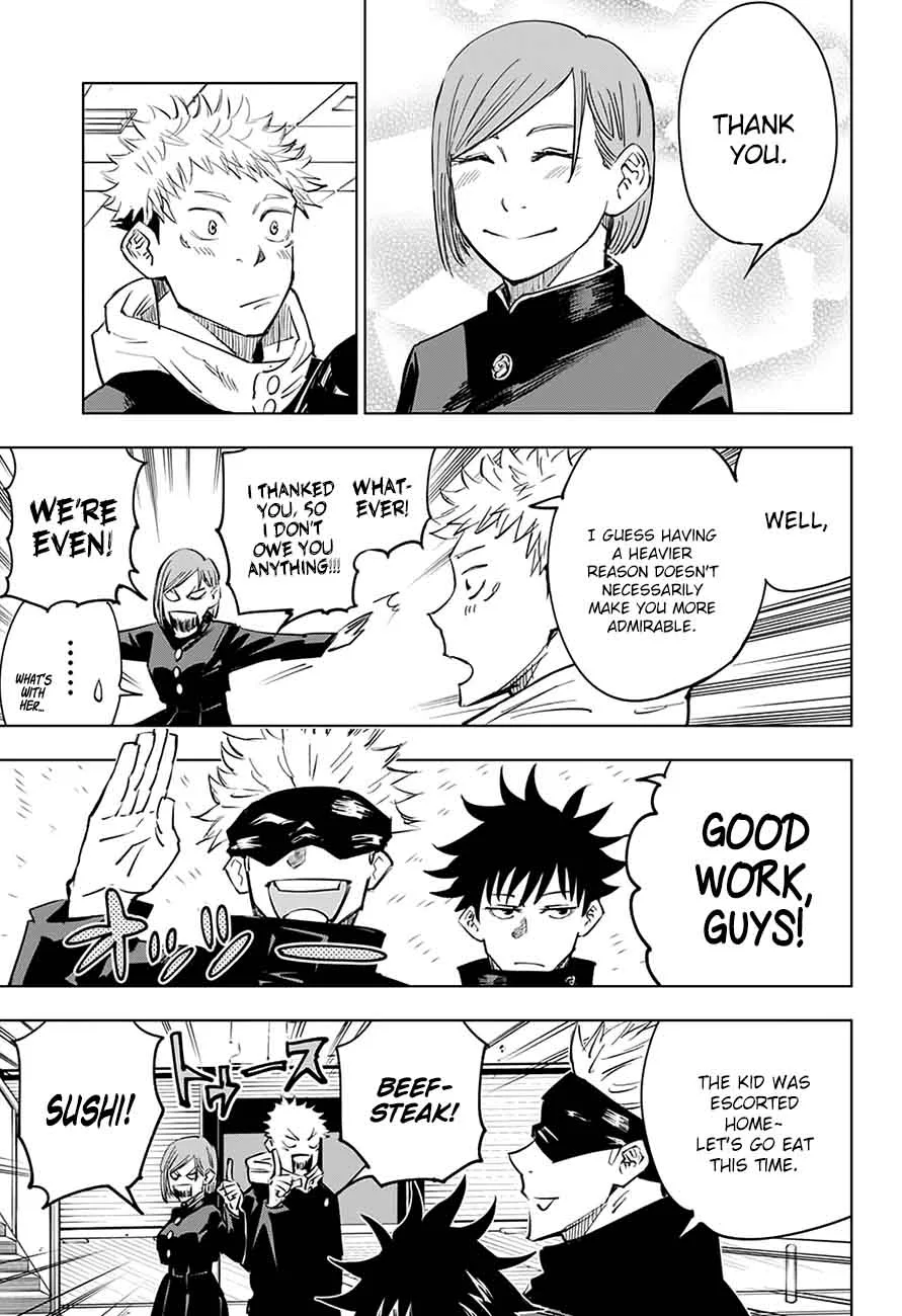 JUJUTSU KAISEN Chapter 5 page 18