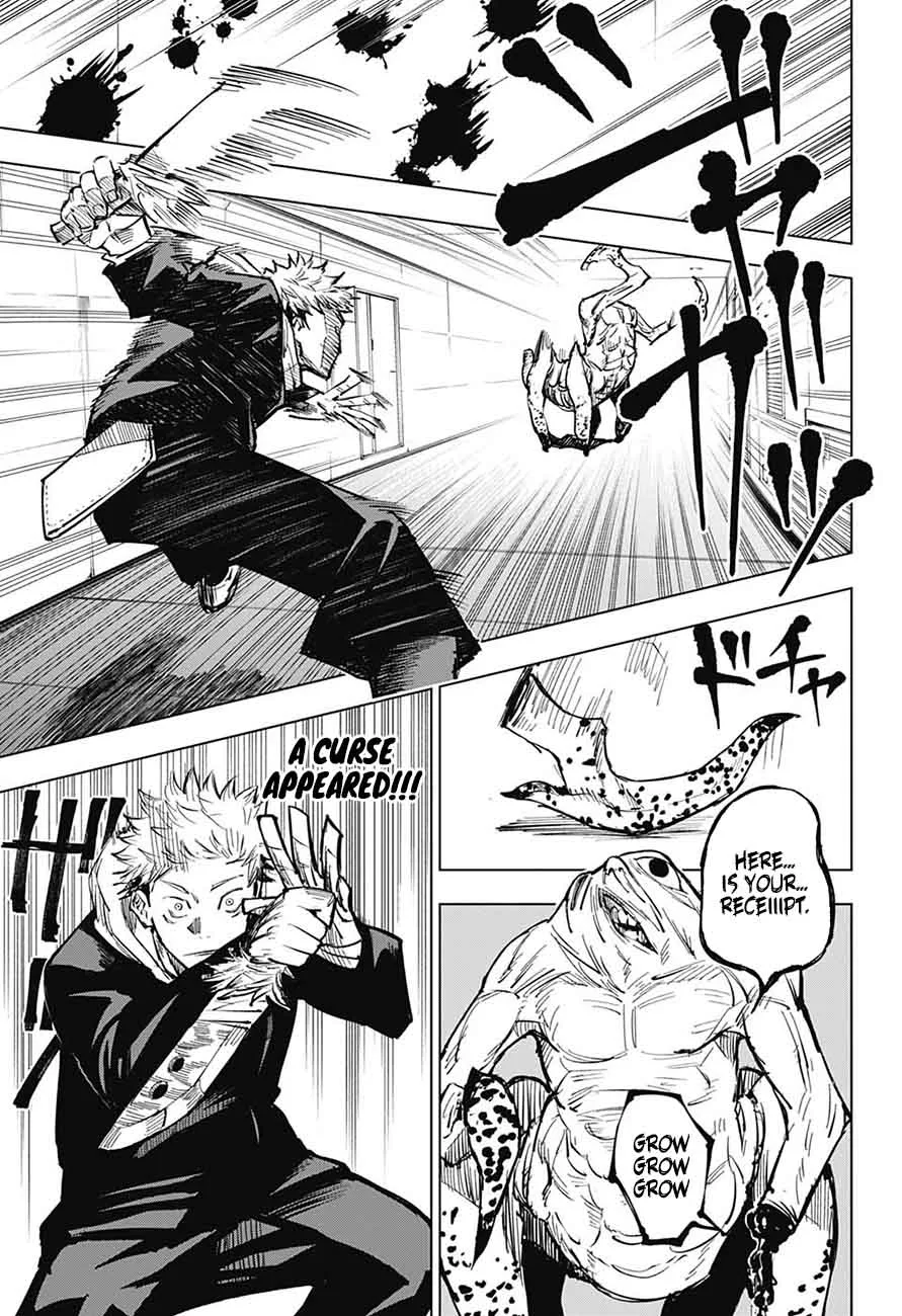 JUJUTSU KAISEN Chapter 4 page 14