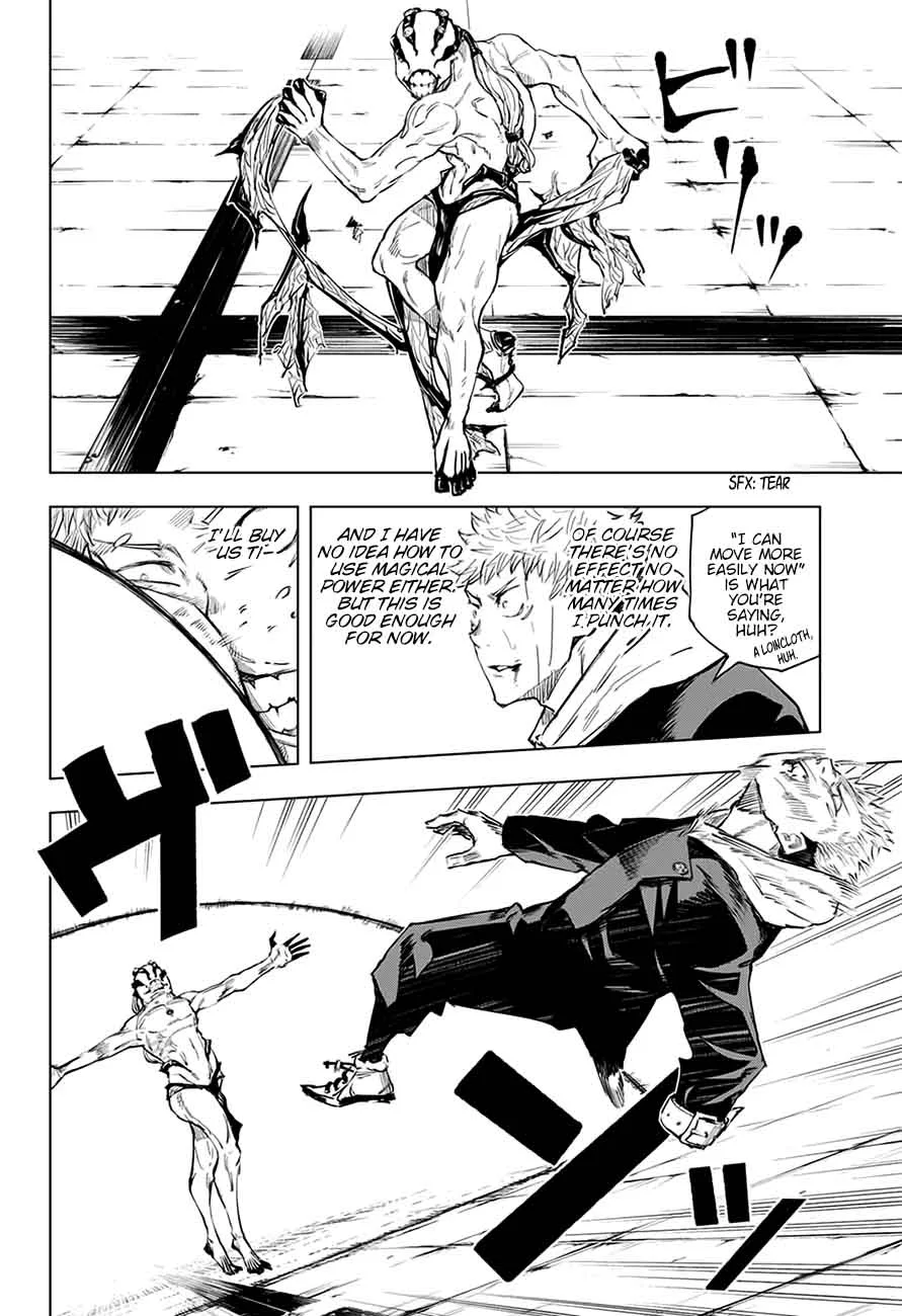 JUJUTSU KAISEN Chapter 7 page 8