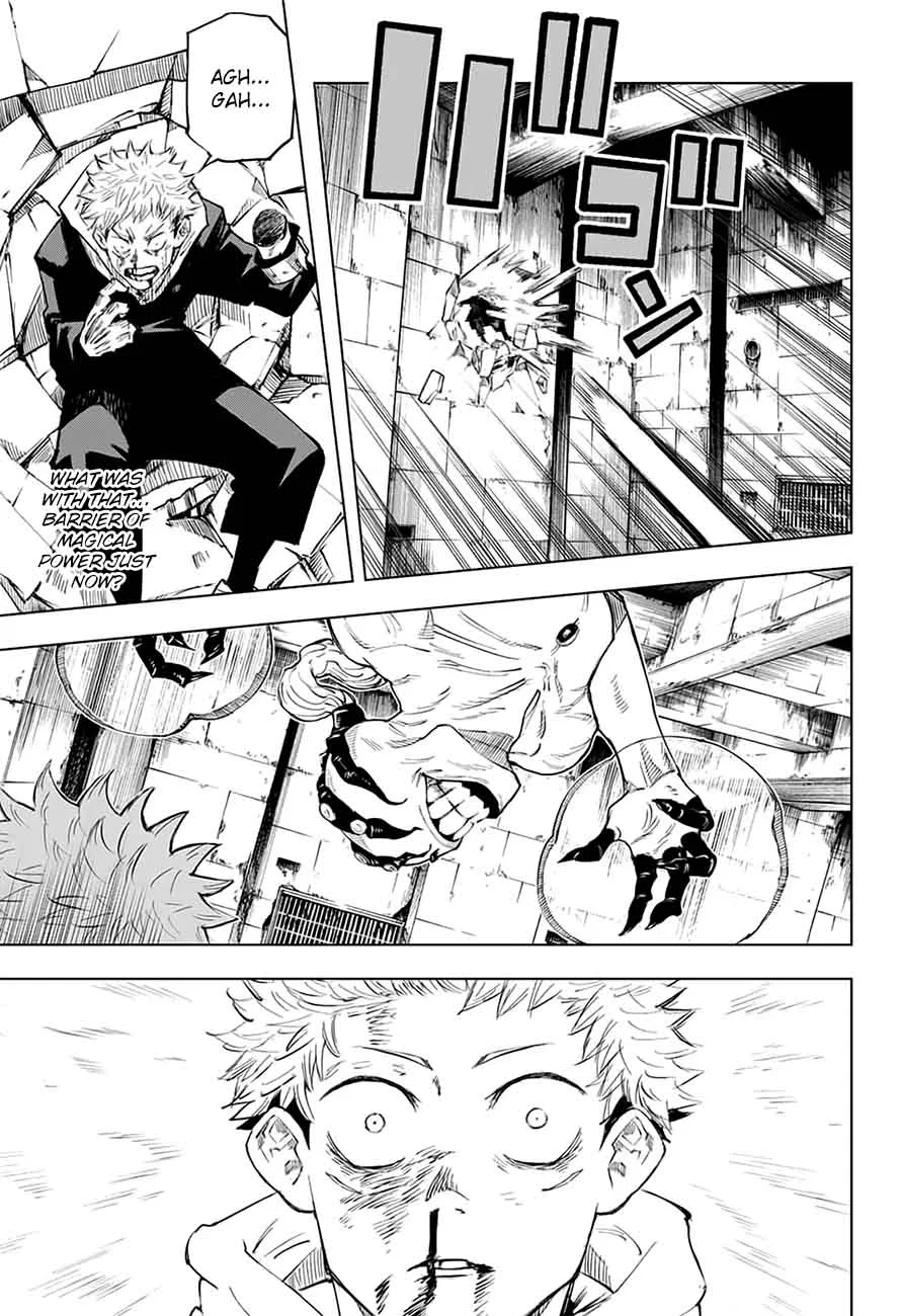 JUJUTSU KAISEN Chapter 7 page 9