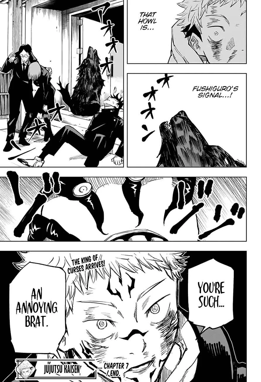 JUJUTSU KAISEN Chapter 7 page 19