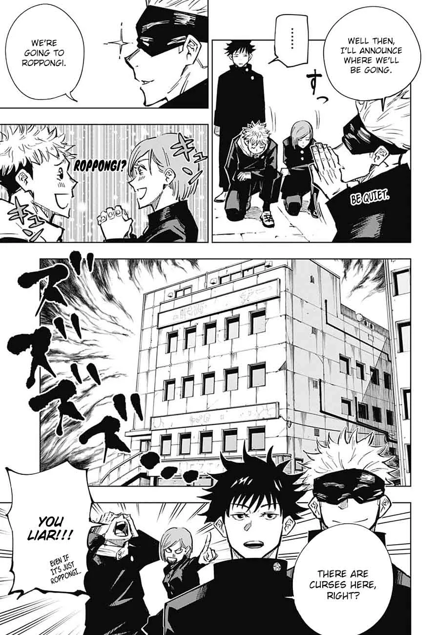 JUJUTSU KAISEN Chapter 4 page 8