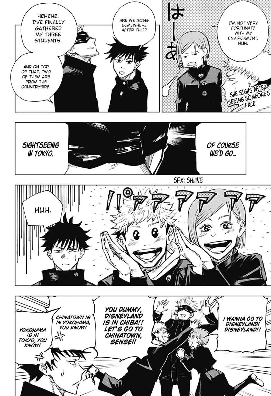 JUJUTSU KAISEN Chapter 4 page 7