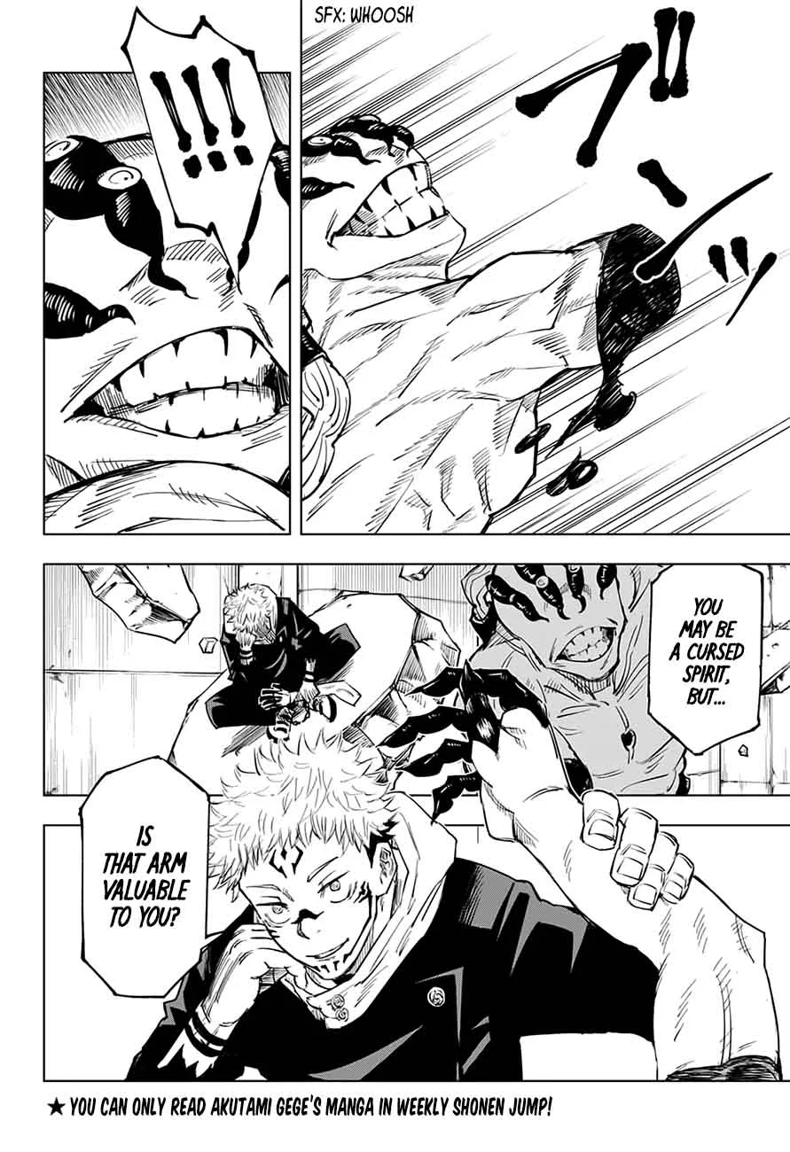 JUJUTSU KAISEN Chapter 8 page 9