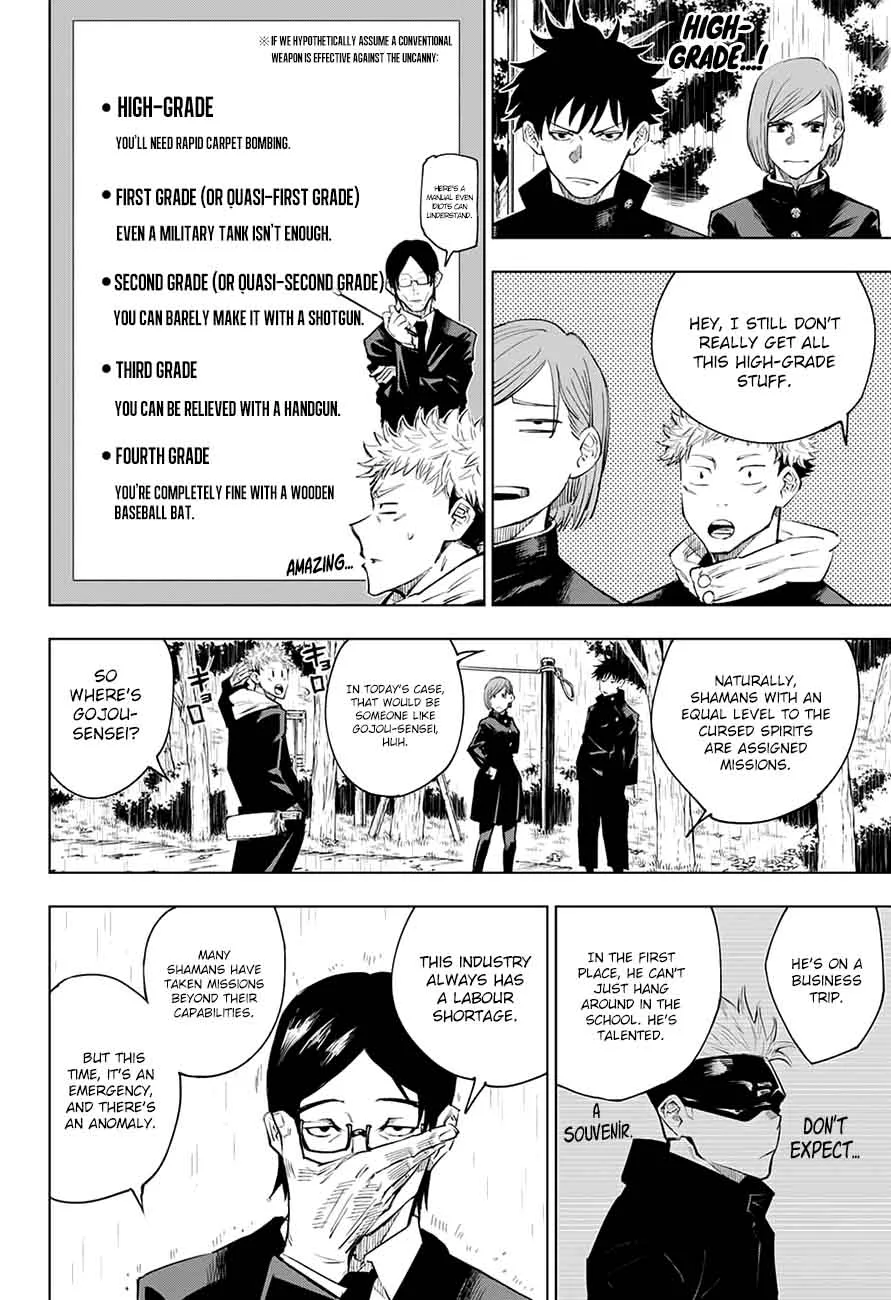JUJUTSU KAISEN Chapter 6 page 3