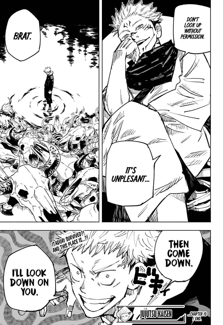 JUJUTSU KAISEN Chapter 10 page 20