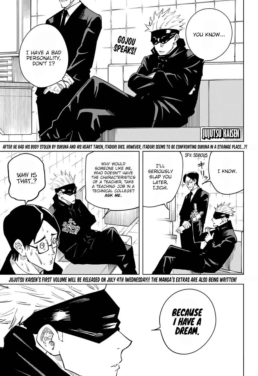 JUJUTSU KAISEN Chapter 11 page 2