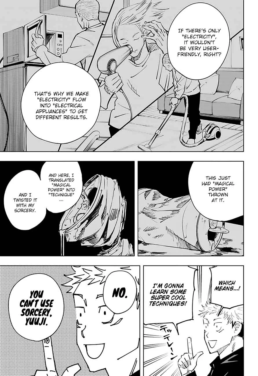 JUJUTSU KAISEN Chapter 12 page 14