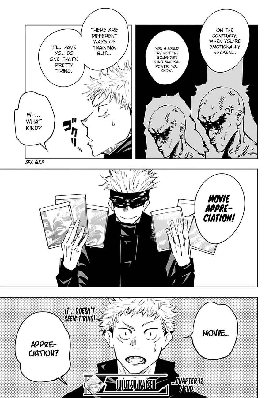 JUJUTSU KAISEN Chapter 12 page 20