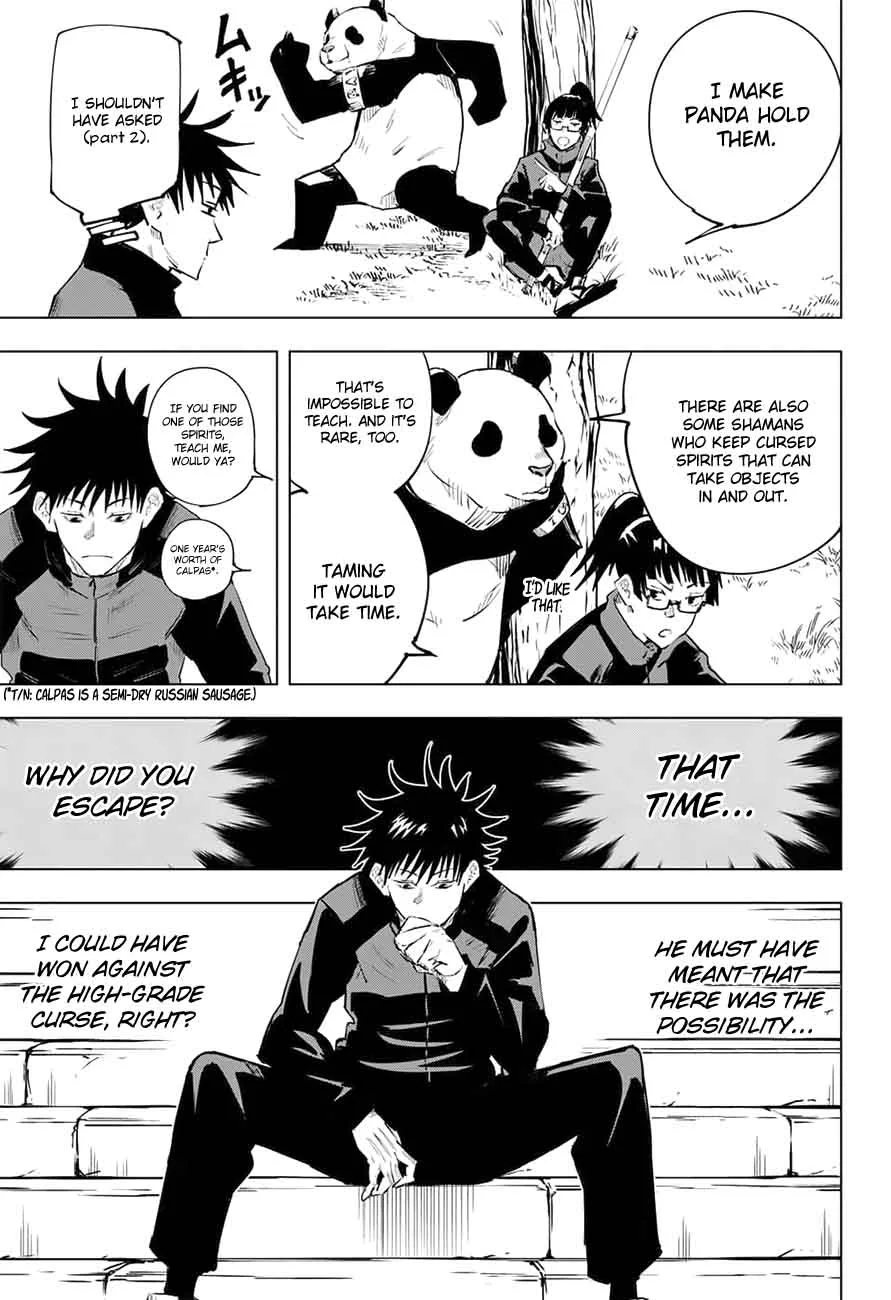 JUJUTSU KAISEN Chapter 13 page 8