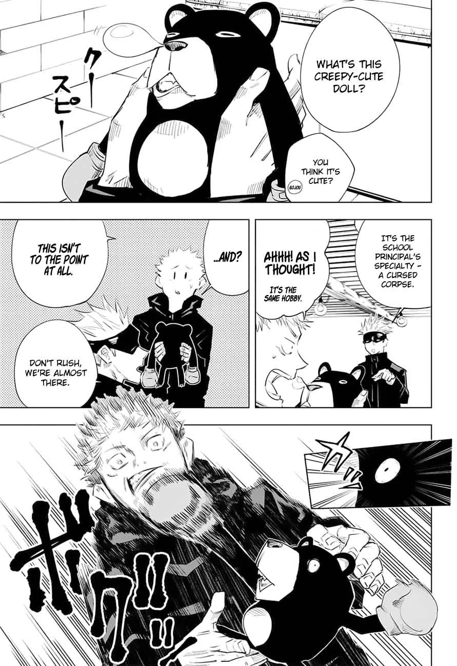 JUJUTSU KAISEN Chapter 13 page 4