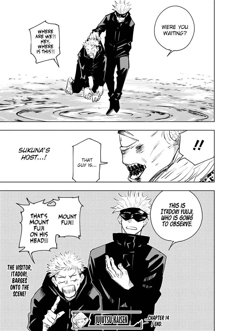 JUJUTSU KAISEN Chapter 14 page 19
