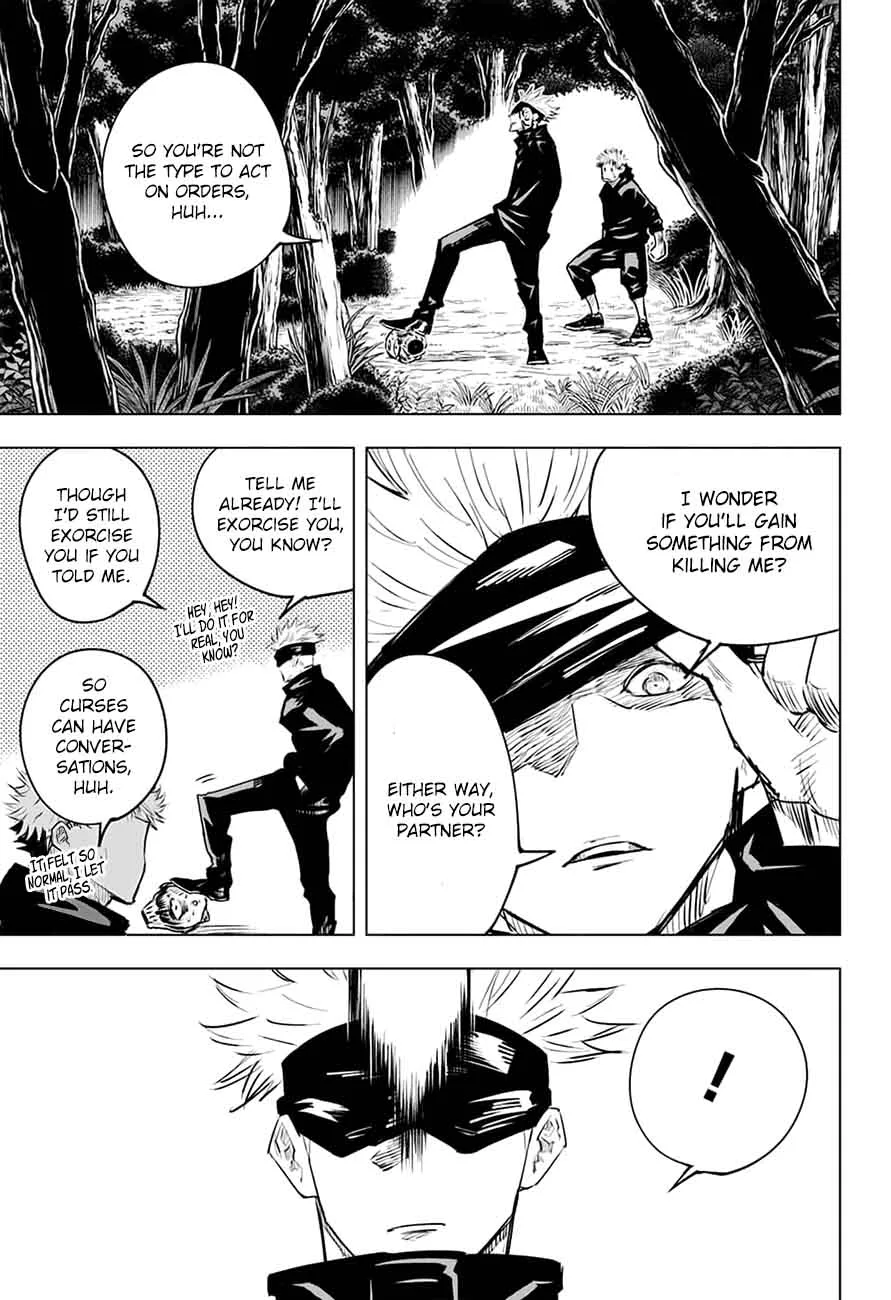 JUJUTSU KAISEN Chapter 16 page 4